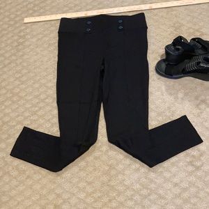 Adorable! Stretchy black dress pants